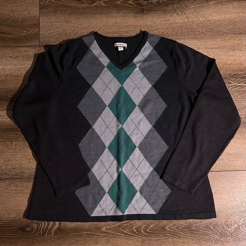XL Croft & Barrow V-neck knit sweater
